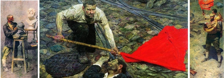 Источник: Триптих «Коммунисты» Гелия Коржева (1959–1960 годы)