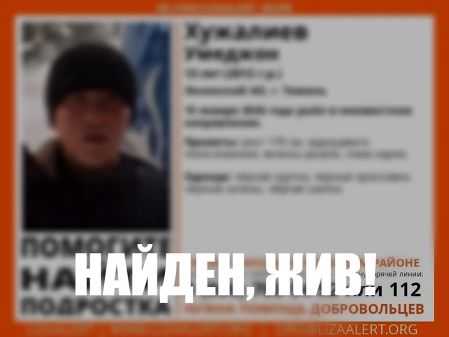 Ориентировка на пропавшего ребенка. Его нашли  | Источник: «ЛизаАлерт»