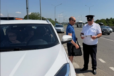 Автотуристов на Кубани проинструктировали о безопасности