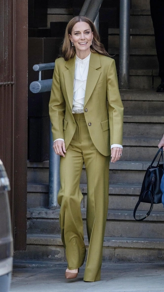 Кейт Миддлтон в костюме Victoria Beckham, май 2025 