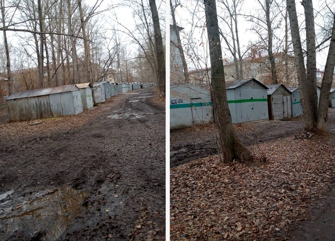 Аллея до благоустройства. Фотографии NGS55.RU предоставили в мэрии | Источник: Администрация Омска