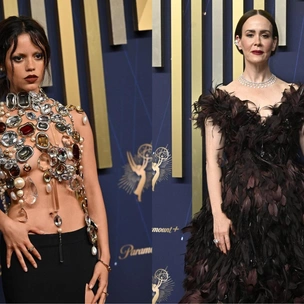 Дженна Ортега, Лиса и Шарлотта Ле Бон: лучшие образы премии «Эмми»-2025