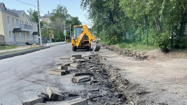 В Казани ремонтируют улицу Маршрутную | Источник: tatarstan.ru