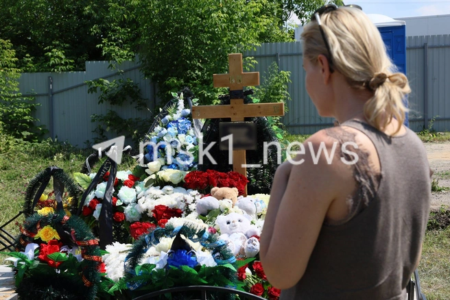 В Подмосковье похоронили погибшего при атаке БПЛА младенца | Источник: Артем Устюжанин / MSK1.RU