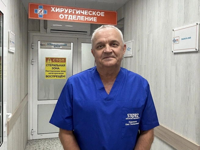 Врач-гинеколог клиники «Центр эндоскопической хирургии», к. м. н. Олег Карманов | Источник: «Центр эндоскопической хирургии»