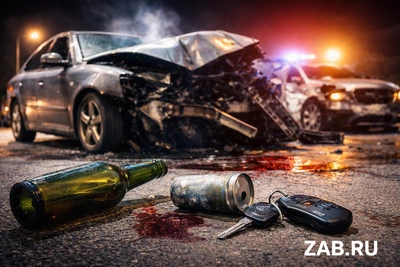 Половина смертельных аварий в Забайкалье — по вине нетрезвых