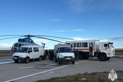 Группировка МЧС вернулась на базу после пожаров на Чукотке