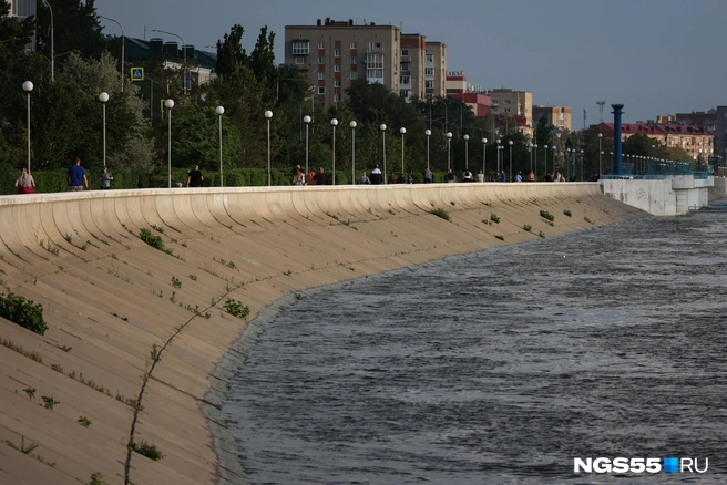 Во время путешествия можно увидеть Омск с необычного ракурса | Источник: Евгений Софийчук / NGS55.RU