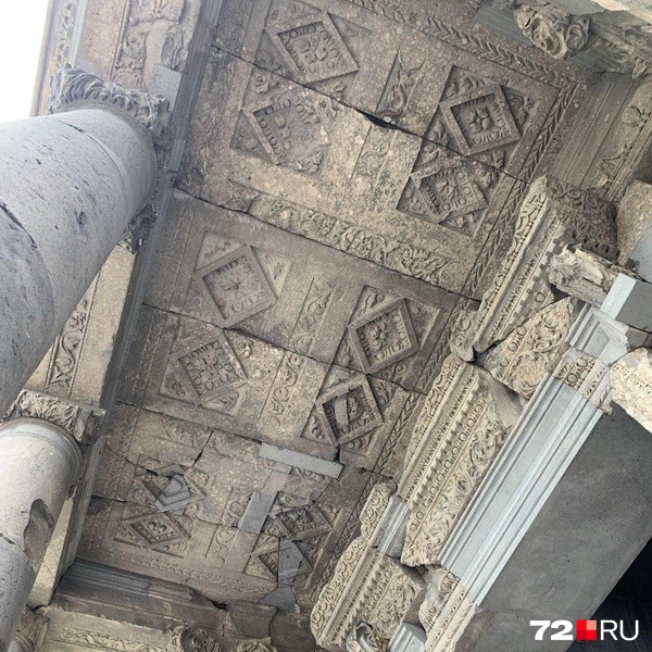 Восстановленный после землетрясения храм | Источник: Полина Перепелица / 72.RU