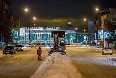 Первый заместитель мэра Новосибирска предложил создать штаб по уборке дорог