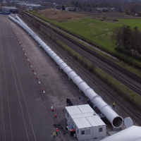 В вакууме, но с ветерком: посмотрите на самый большой в Европе полигон для испытаний сверхскоростных поездов Hyperloop