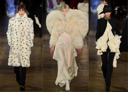 Alexander McQueen, осень 2025: готика, камзолы и нюдсы