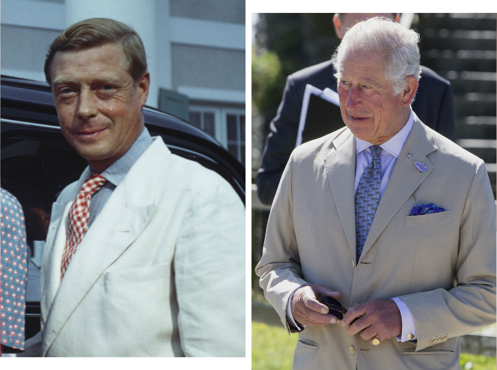 Эдуард на Багамах, 1942; Чарльз в Корнуолле, 20 июля 2020 | marieclaire.ru