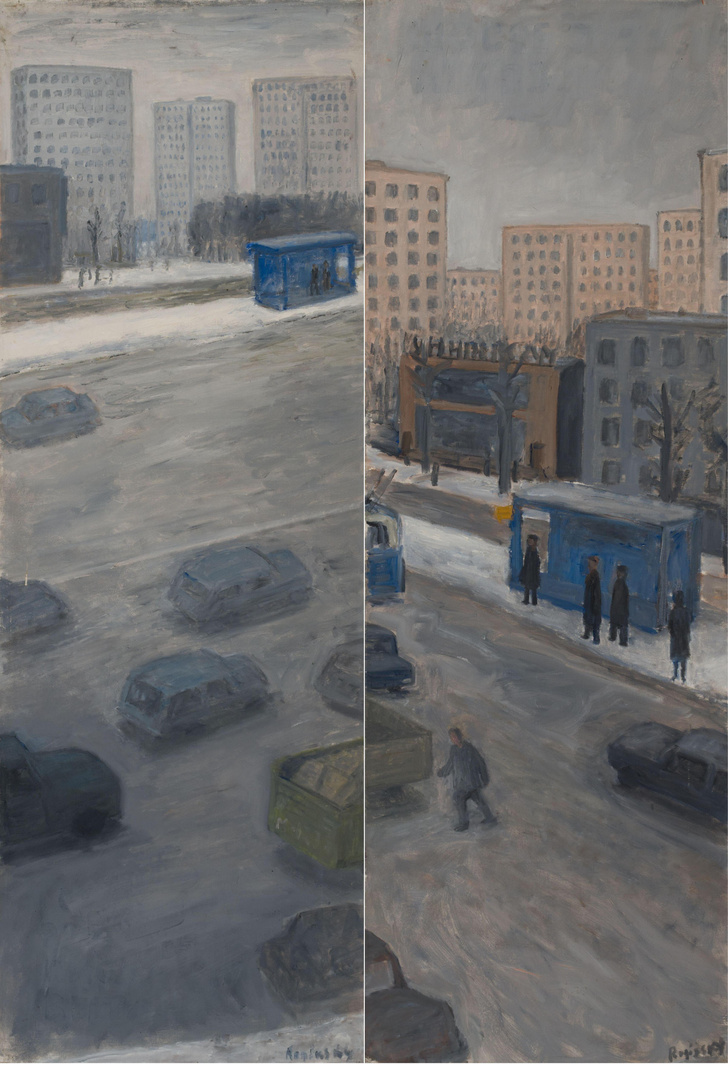 Выставка Михаила Рогинского в галерее pop/off/art