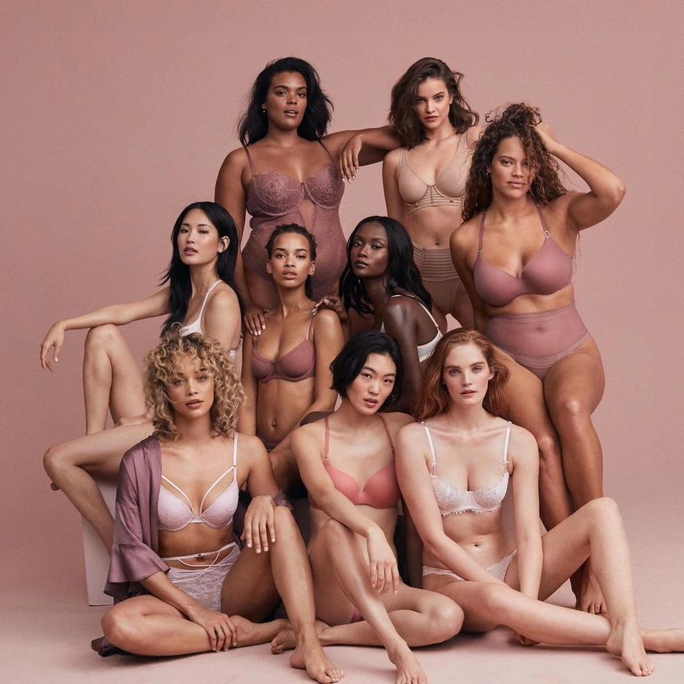 В промо участвовали девушки разных комплекций | Источник: victoriassecret / Instagram.com (экстремистская организация, деятельность запрещена на территории РФ)