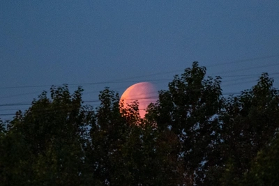 Полное лунное затмение в Якутии 3 марта