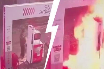 Подросток поджег заправку в Коптево и получил ожоги