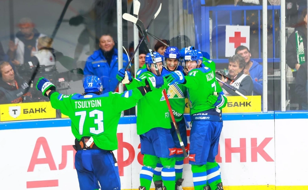 «Салават Юлаев» — «Адмирал» 6:1 | Источник: hcsalavat / Vk.com