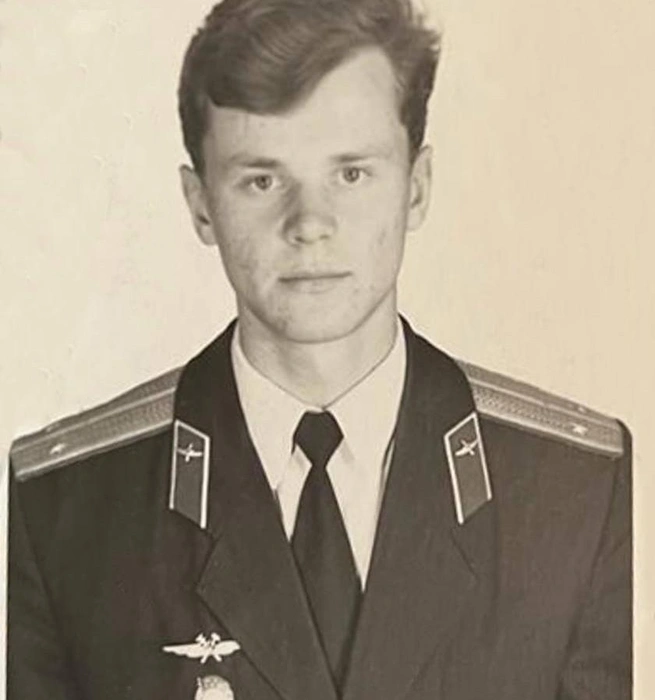 Логинов во время выпуска из училища | Источник: Владислав Логинов / Telegram