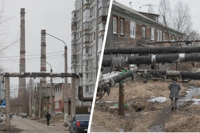 Ветхие дома и разруха: жизнь на окраине Архангельска