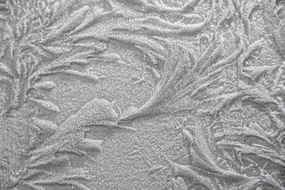 Морозные узоры на окнах нижегородцев похожи на ледяные скатерти