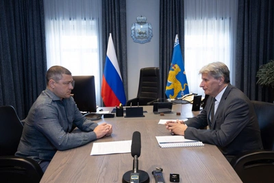 Ведерников и Мусатов обсудили комплекс для лесовосстановления