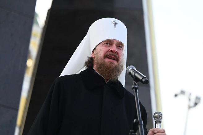 Митрополит Челябинский и Миасский Алексий: «Это символично, что именно в Челябинске&nbsp;мы прославляем и открываем памятник силам Небесным | Источник: Юлия Неструева