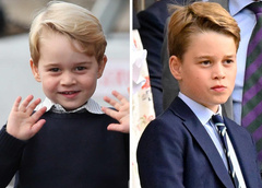 Возмужал и стал серьезнее: 20 фото принца Джорджа, доказывающих, как сильно он повзрослел