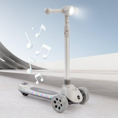50031, Самокат детский Happy Baby Dream трехколесный со световой подсветкой и музыкой