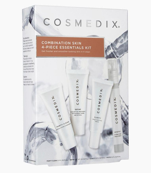 Набор для ухода за лицом Cosmedix Combination Skin Kit, для комбинированной и жирной кожи