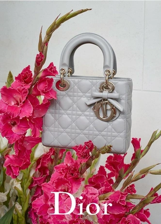 Новая сумка Lady Dior в цвете Dior Grey 