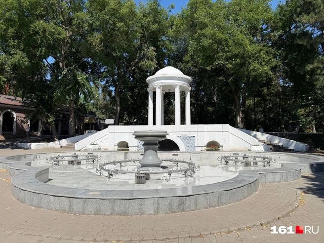 Фонтан в парке Горького | Источник: Евгений Вдовин / 161.RU