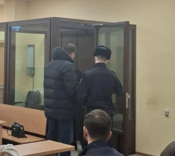 Чуть ли не единственное фото, доступное с закрытых заседаний по делу Алексея Кузьмина | Источник: Промышленный районный суд Оренбурга