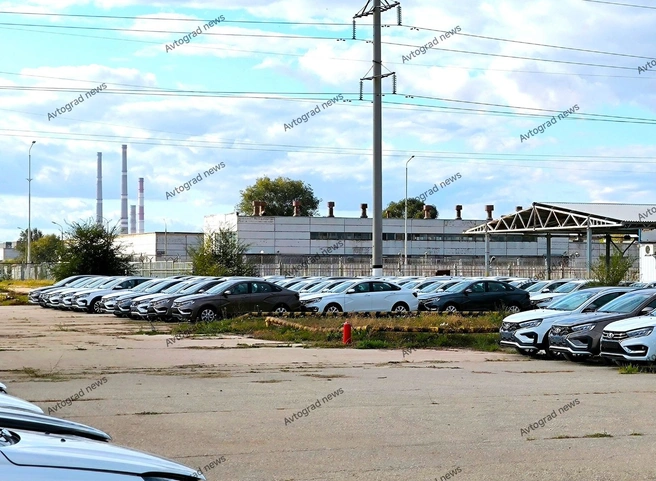 На «АвтоВАЗе» скопились более 12 тыс. «Вест» | ya62.ru