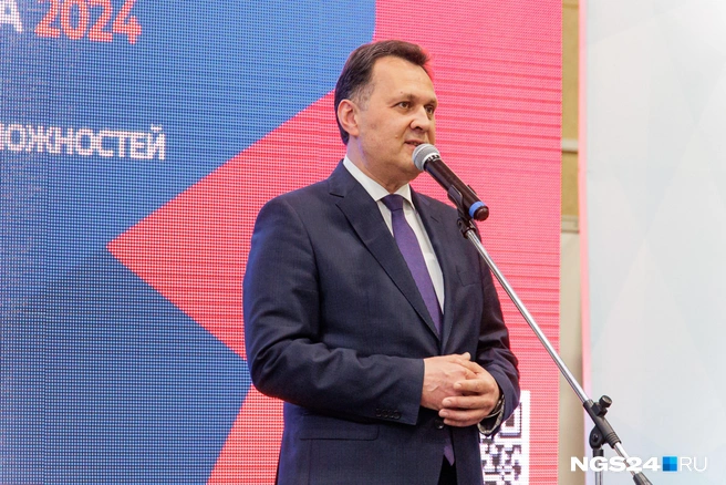 Сергей Верещагин считается основным претендентом на пост мэра | Источник: Мария Ленц / NGS24.RU