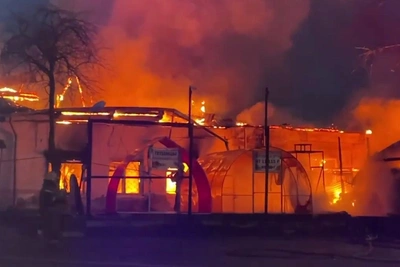 В Ангарске произошел третий пожар в торговом центре с начала года