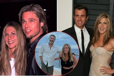 Энистон усиленно тренируется перед свадьбой