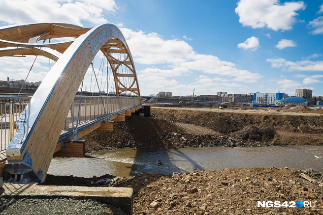 Этот мост станет 11 в Кемерове | Источник: Максим Серков / NGS42.RU