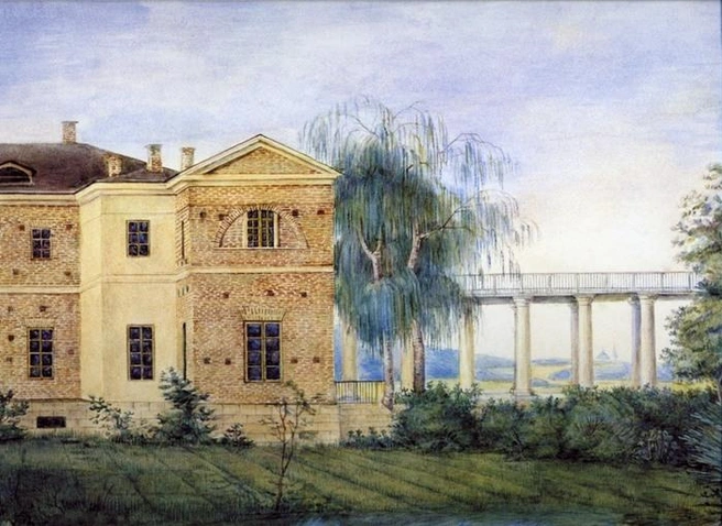 Источник: Вивьен де Шатобрен «Усадьба Остафьево», 1817 год