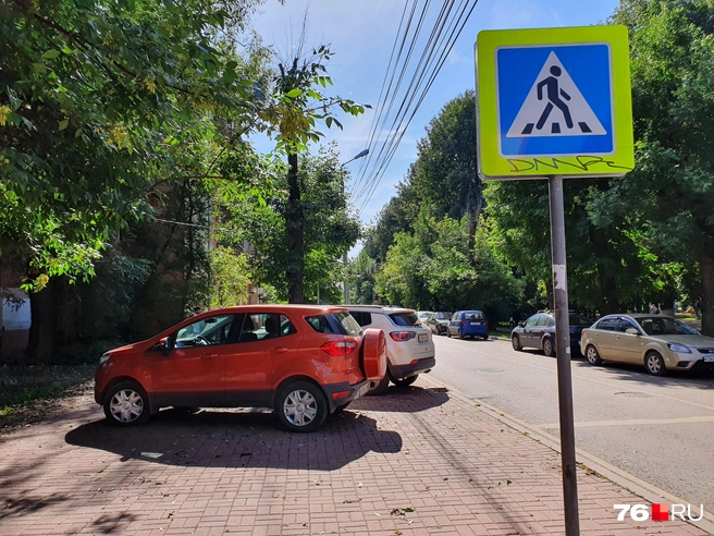 На этом тротуаре не так должно быть | Источник: Александра Савельева