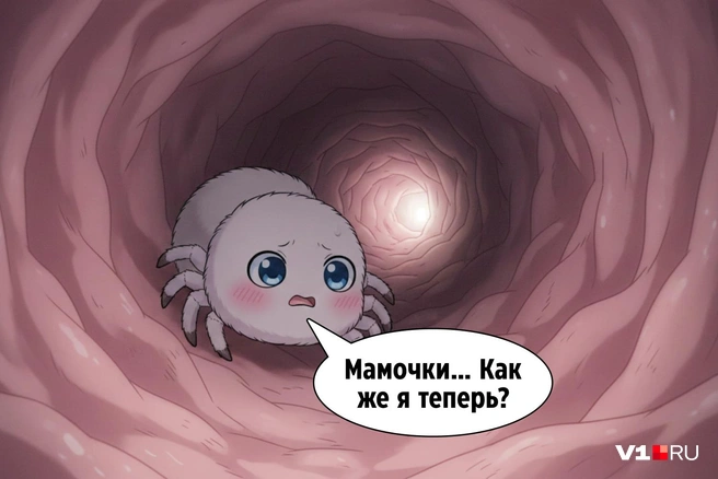 Из слухового канала паук может так никогда и не выбраться… | Источник: Юрий Скулыбердин