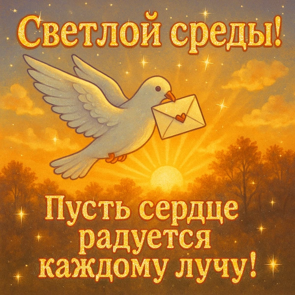 открытка среда, открытка доброй среды, открытки утро среда, открытки с добрым утром среды, открытка доброй летней среды, среда открытки красивые, открытки с летней средой, бесплатные открытки среда, доброй среды открытки красивые | Источник: theDay/DALL-E