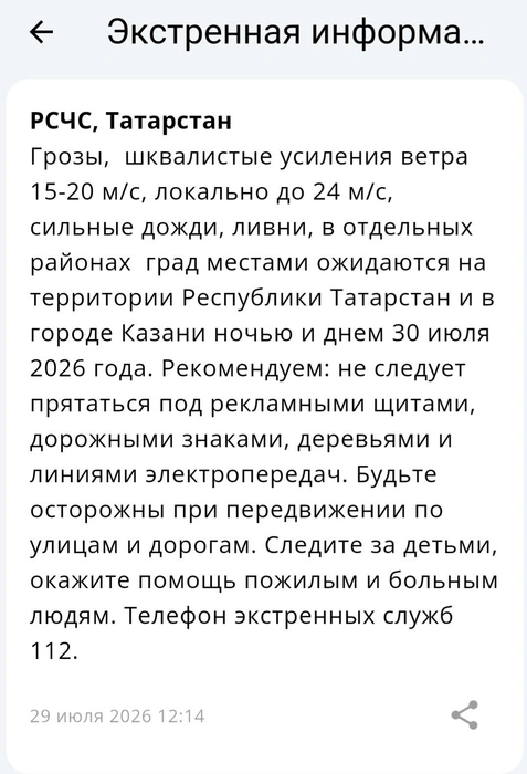 Источник: МЧС по РТ 