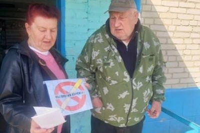 Уличная акция против курения прошла в Князевском филиале