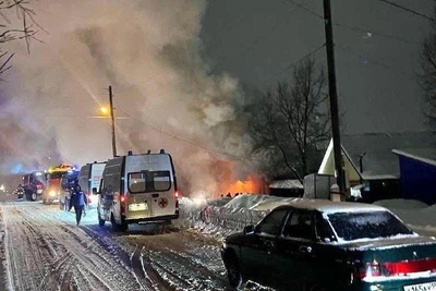 Two killed in fire at private house in the Urals
