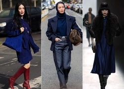 Почему navy blue — идеальный оттенок для зимы?