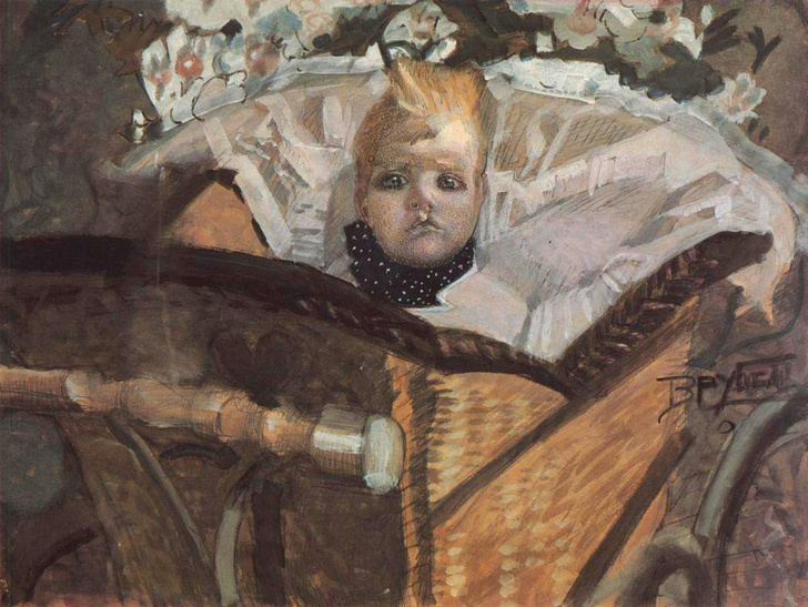 М.И. Врубель «Портрет сына», 1902 г.