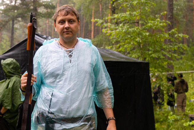 Алексей Бахметьев приехал в Красноярский край ради одного съемочного дня | Источник: Мария Ленц / NGS24.RU