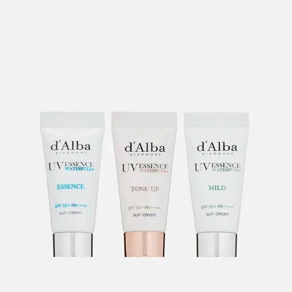  Набор миниатюр солнцезащитных кремов d'Alba Vegan Sun Cream Kit 