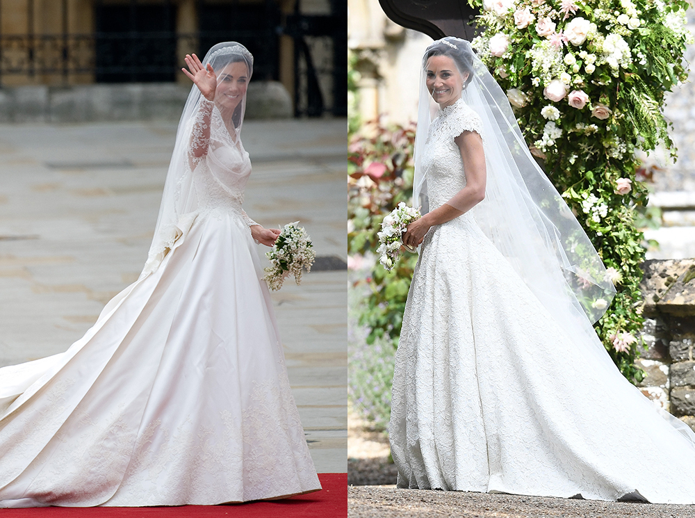 Две невесты: Пиппа Миддлтон vs Кейт Миддлтон | marieclaire.ru